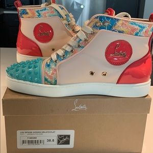 Christian Louboutin Lou Spikes Sneaker